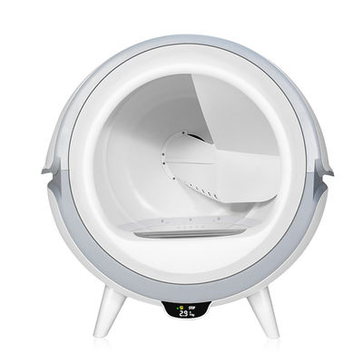 caja de arena automática elegante del animal doméstico del poder clasificado 6W con la alta capacidad 75L