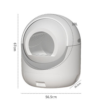 WiFi permitió el control remoto y notificaciones del control elegante de Cat Litter Box With Odor