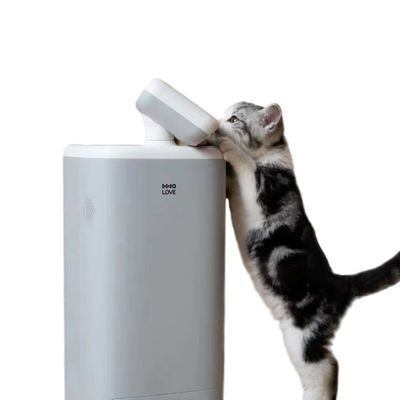 Robot inteligente para mascotas con alimentador de 2,5 l y cámara con zoom digital 4X