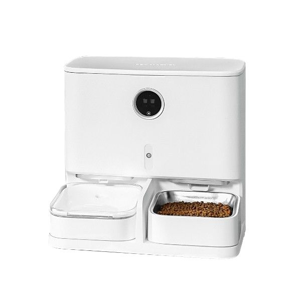 dispensador automático de la comida 240V con el perro Cat Feeder del control del App 1